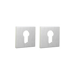 Ключевина Punto ET.K.ARC.Q52 SSC-16 квадратная розетка сатинированный хром (47191)