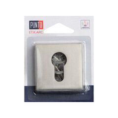 Ключевина Punto ET.K.ARC.Q52 SN-3 квадратная розетка матовый никель (47197) - фото 2