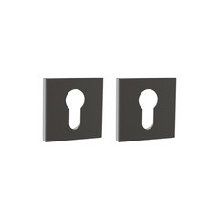 Ключевина Punto ET.K.ARC.Q52 GR-23 квадратная розетка графит (47193)