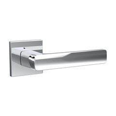 Ручка дверная Punto Viva K.ARC.Q52 CP-8 квадратная розетка хром (47125) - фото 1