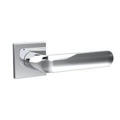 Ручка дверная Punto Extra K.ARC.Q52 CP-8 квадратная розетка хром (47139) - фото 1