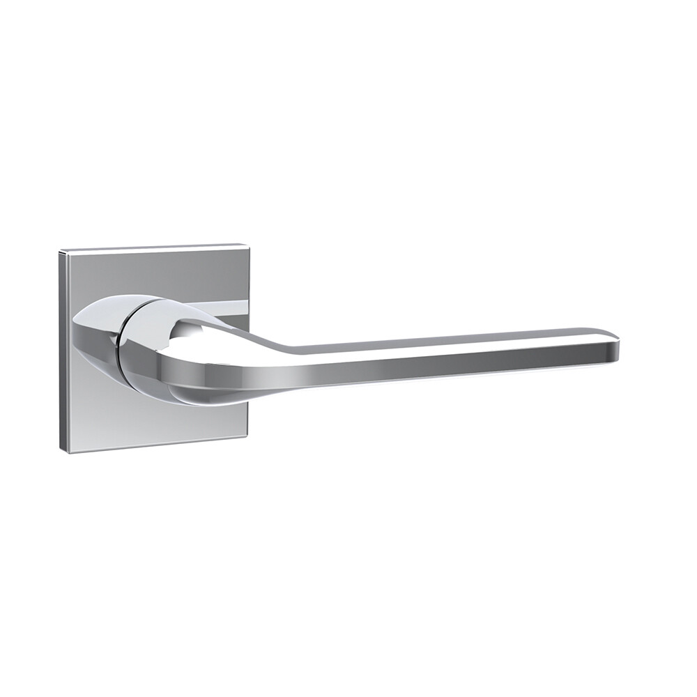 Ручка дверная Punto Aspect K.ARC.Q52 CP-8 квадратная розетка хром (47095)