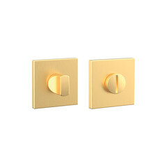 Фиксатор Punto BK6.K.ARC.Q52 SSG-39 квадратная розетка сатинированное золото (47187)