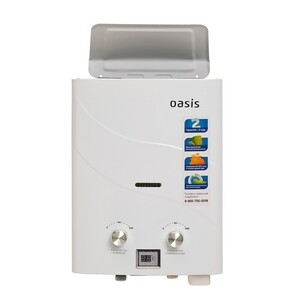 Колонка газовая Oasis B-12W проточная 11 кВт вертикальная — купить в ...