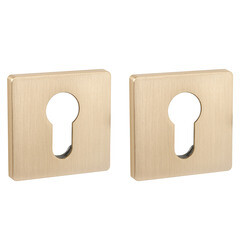 Ключевина Fuaro SSG-39 квадратная розетка сатинированное золото (45843) - фото 1