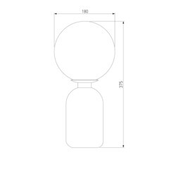 Лампа настольная E14 40 Вт Eurosvet Bubble (a060938) - фото 4