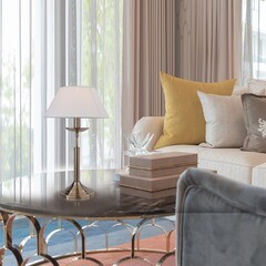 Лампа настольная E14 40 Вт Eurosvet Hotel (80134) - фото 5