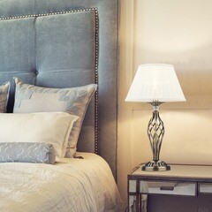 Лампа настольная E14 40 Вт Eurosvet Selesta (75606) - фото 3