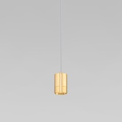 Светильник светодиодный подвесной Eurosvet Piccolo 4200К 5 Вт 1 кв.м золото IP20 (a061426) - фото 4