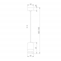 Светильник светодиодный подвесной Eurosvet Piccolo 4200К 5 Вт 1 кв.м белый IP20 (a061424) - фото 5