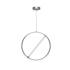 Светильник светодиодный подвесной Eurosvet Element 3300-6500К 6 Вт 1 кв.м хром IP20 (a061420) - фото 1