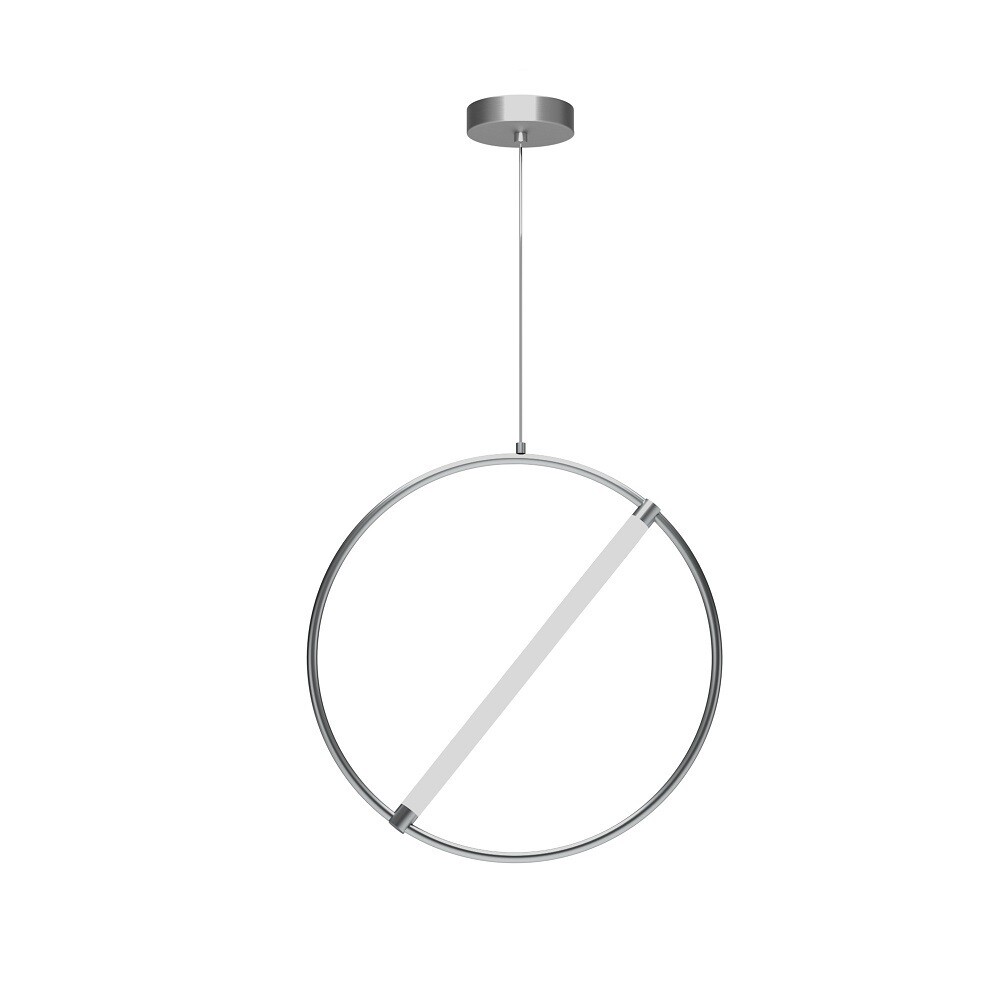Изображение товара Светильник светодиодный подвесной Eurosvet Element 3300-6500К 6 Вт 1 кв.м хром IP20 (a061420)