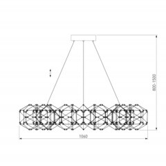 Светильник светодиодный подвесной Eurosvet Uma 4000К 69 Вт 10 кв.м медь IP20 (a061152) - фото 2