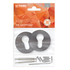 Ключевина Fuaro GR-23 круглая розетка графит (46875) - фото 2