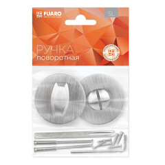 Фиксатор Fuaro SSC-16 круглая розетка сатинированный хром (46865) - фото 2