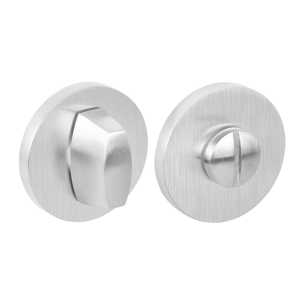 Фиксатор Fuaro SSC-16 круглая розетка сатинированный хром (46865)