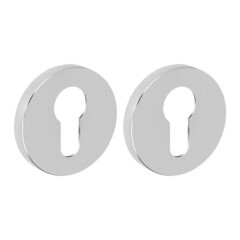 Ключевина Fuaro CP-8 круглая розетка хром (46877) - фото 1