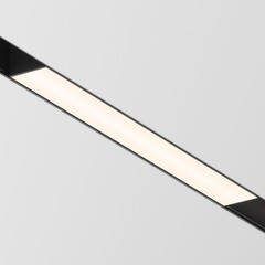 Светодиодный трековый светильник магнитный Maytoni Technical Basis S35 3000К 12 Вт 2,4 кв.м черный (TR012-2-12W3K-B) - фото 2