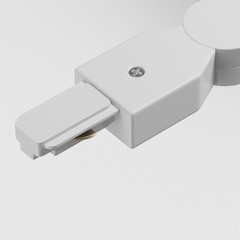 Коннектор для однофазного шинопровода гибкий Maytoni Technical Unity белый (TRA001CS-11W) - фото 2