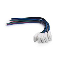 Коннектор для светодиодной ленты RGB гибкий 12 В IP20 Elektrostandard (5 шт.) (a049853) - фото 3
