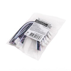 Коннектор для светодиодной ленты SMD 5050 RGB гибкий 24 В IP20 Elektrostandard (10 шт.) (a053705) - фото 2