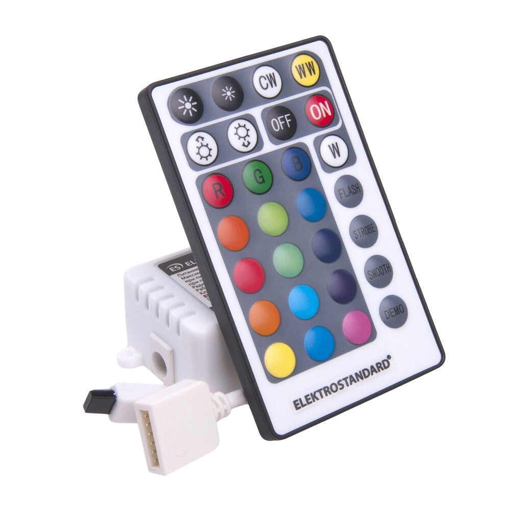 Изображение товара Контроллер умный для светодиодной ленты RGB Elektrostandard LSC 022 (a053710) 48 Вт 12/24 В IP20 с пультом