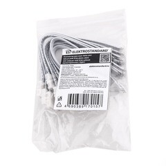 Коннектор для светодиодной ленты SMD 5050 RGB гибкий 24 В IP20 Elektrostandard (10 шт.) (a053733) - фото 3