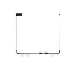 Изображение товара Люстра светодиодная подвесная Arte Lamp Poplar 280 Вт 3000-6000К 17 кв.м (A2174SP-5BK)