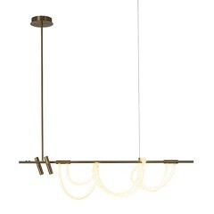 Люстра светодиодная подвесная Arte Lamp Klimt 47 Вт 3000К 18 кв.м (A2850SP-45PB) - фото 1