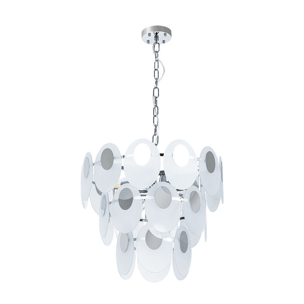Изображение товара Подвесная люстра Arte Lamp Rosabella 7 ламп RF14 стиль ар-деко хром стекло