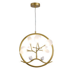 Изображение товара Люстра подвесная Arte Lamp Candy G4 27 Вт 8 кв.м (A7274SP-9GO)
