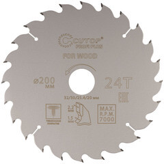 Диск пильный по дереву Cutop Profi plus 200х32/30/25,4/20х2,2 мм 24 зуба (75-20024Т) - фото 1
