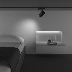 Светодиодный трековый светильник трехфазный Maytoni Technical Vuoro Trinity 4000К 20 Вт 5 кв.м черный (TR029-3-20W4K-M-B) - фото 6