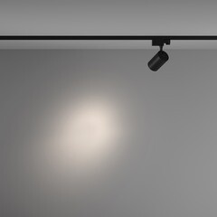 Светодиодный трековый светильник трехфазный Maytoni Technical Vuoro Trinity 4000К 10 Вт 5 кв.м черный (TR029-3-10W4K-S-B) - фото 2