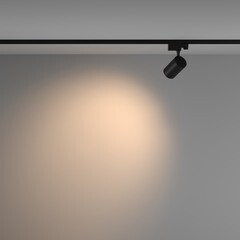 Светодиодный трековый светильник трехфазный Maytoni Technical Vuoro Trinity 3000К 10 Вт 5 кв.м черный (TR029-3-10W3K-W-B) - фото 4