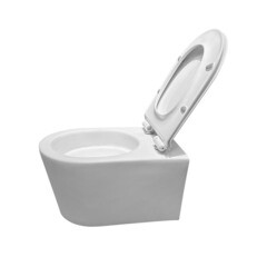 Унитаз подвесной Lavelly Notic безободковый с сиденьем дюропласт микролифт смыв торнадо (1039459) - фото 10