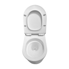 Унитаз подвесной Lavelly Notic безободковый с сиденьем дюропласт микролифт смыв торнадо (1039459) - фото 8