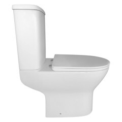 Унитаз-компакт Сorsa Deco CX Rimless безободковый с универсальным выпуском с сиденьем дюропласт микролифт (TPCX625SR) - фото 16