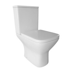 Унитаз-компакт Сorsa Deco TX Rimless безободковый с универсальным выпуском с сиденьем дюропласт микролифт (TPTX605QR) - фото 16