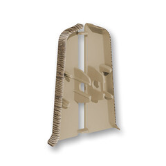 Заглушка торцевая Деконика 70 мм дуб рустик левая-правая Г-профиль (2 шт.) - фото 2