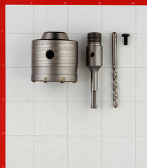 Коронка твердосплавная по бетону 68 мм SDS-plus КМ - фото 3