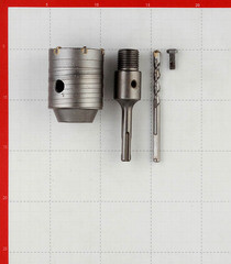 Коронка твердосплавная по бетону 55 мм SDS-plus Практика (034-694) - фото 2