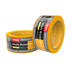 Лента малярная Beorol для четкого края желтая 48 мм 33 м УФ-стойкая - фото 2