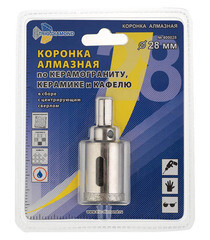 Коронка алмазная Trio-Diamond (400028) по керамограниту d28 мм - фото 3