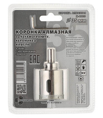 Коронка алмазная Trio-Diamond (400035) по керамограниту d35 мм - фото 4