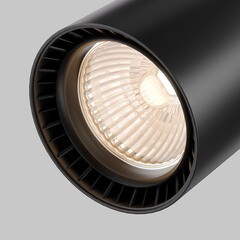 Светодиодный трековый светильник однофазный Maytoni Technical Vuoro Unity 4000К 10 Вт 5 кв.м черный (TR003-1-10W4K-W-B) - фото 4