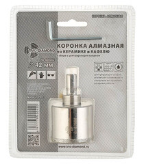 Коронка алмазная Trio-Diamond (400042) по керамограниту d42 мм - фото 2