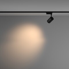 Светодиодный трековый светильник однофазный Maytoni Technical Vuoro Unity 3000К 10 Вт 5 кв.м черный (TR003-1-10W3K-M-B) - фото 3