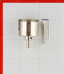 Коронка алмазная Trio-Diamond (400050) по керамограниту d50 мм - фото 2