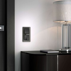 Клавиша для перекрестного выключателя Werkel Hammer черная (a052057) - фото 2